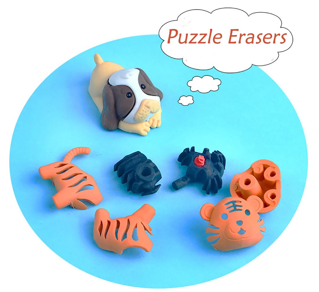 ☆鉛筆消しゴム パズル 消しゴム 取り外し可能 DIY消しゴム かわいい Amazon.co.jp: Anller 鉛筆消しゴム パズル消しゴム 取り外し可能なDIY